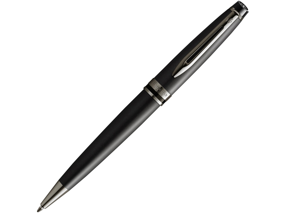 Ручка шариковая Expert Metallic, черный, серебристый