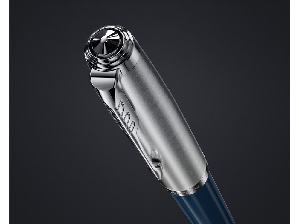 Ручка шариковая Parker 51 Core, темно-синий, серебристый — изображение 5