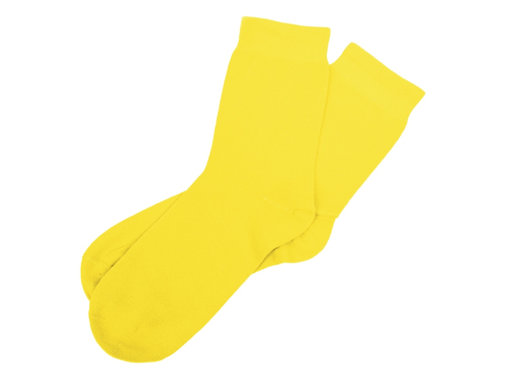 Носки однотонные «Socks» женские, желтый