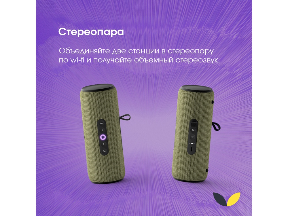 Умная колонка ЯНДЕКС Станция Стрит с Алисой, зеленый — изображение 9
