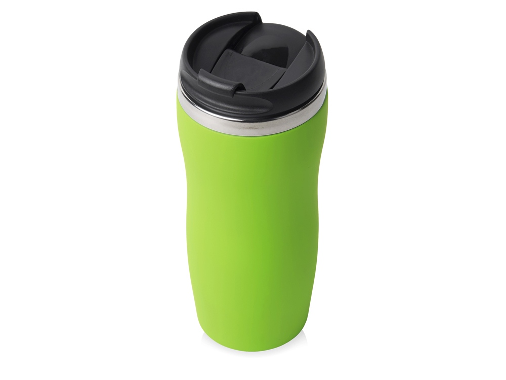Термокружка «Double wall mug С1» soft-touch, 350 мл, зеленое яблоко