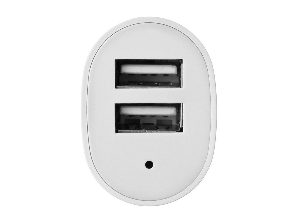 Адаптер автомобильный «Split», USB x 2, белый — изображение 4