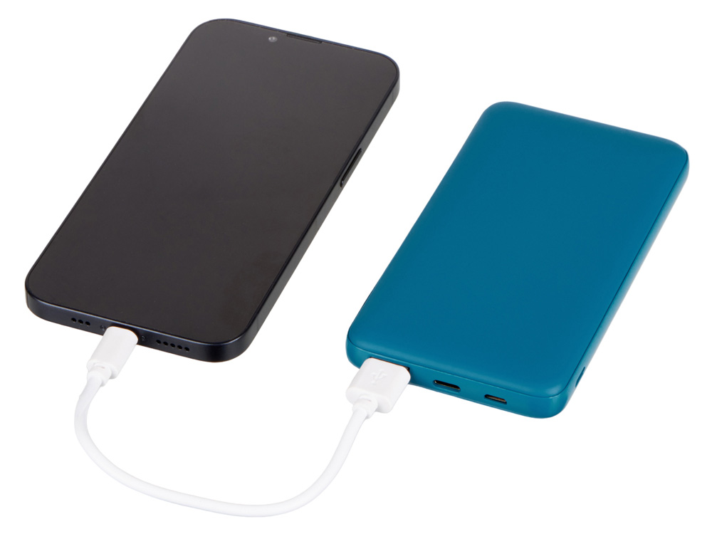 Внешний аккумулятор «Reserve Pro»,10 000 mAh, синий индиго — изображение 2