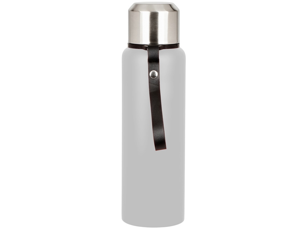 Вакуумный термос «Story», тубус, 800мл, серый, серебристый — изображение 5