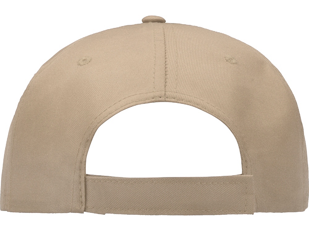 Бейсболка «Poly», песочный — изображение 4