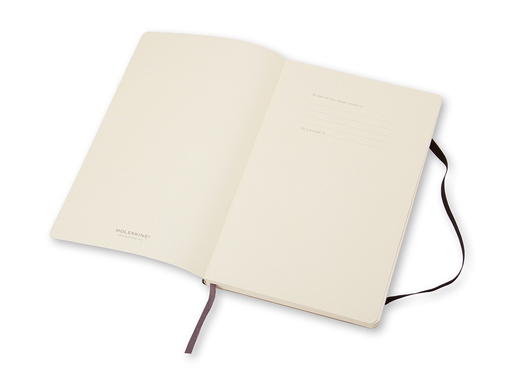 Записная книжка А6 (Pocket) Classic Soft (нелинованный), черный — изображение 2
