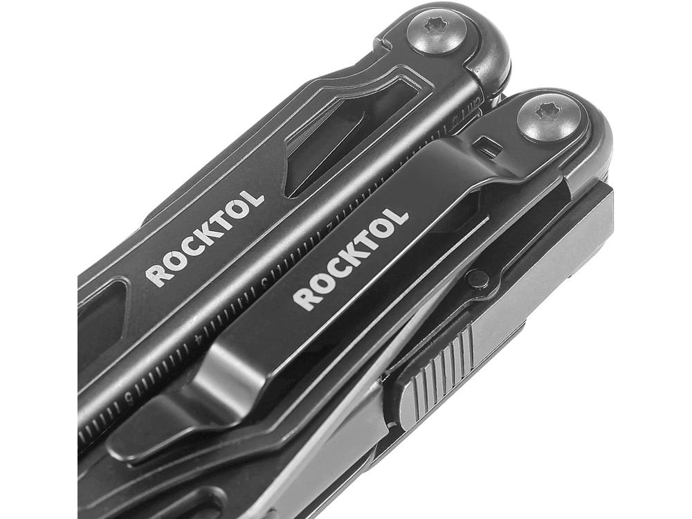 Нож-мультитул Rocktol 12 в 1, черный — изображение 5