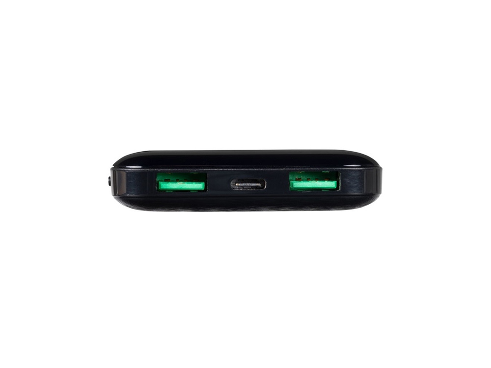 Внешний аккумулятор с дисплеем, 10000 mAh, черный — изображение 5