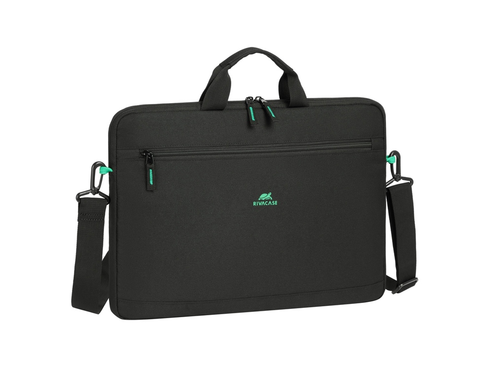 ECO кейс для ноутбука 15.6" из переработанного пластика, черный