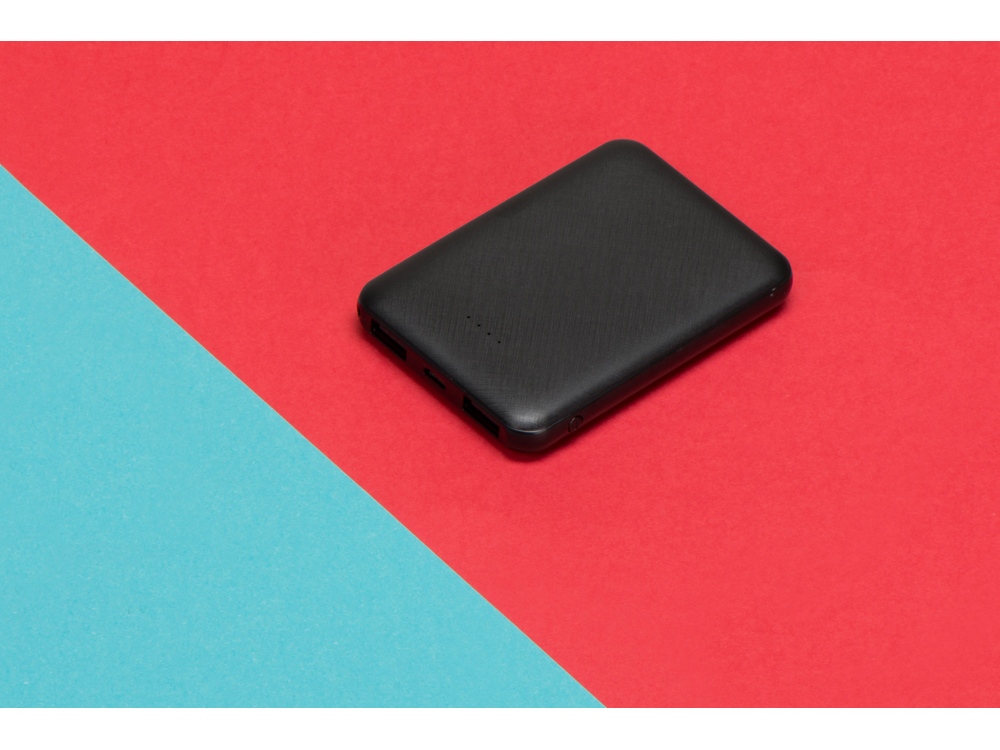 Внешний аккумулятор «Grind», 5000 mAh, черный — изображение 2