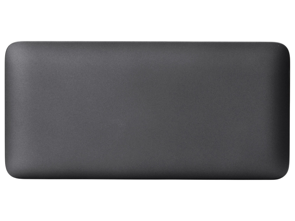 Внешний аккумулятор «Mild», металлик soft-touch, 10 000 mAh, серый — изображение 4