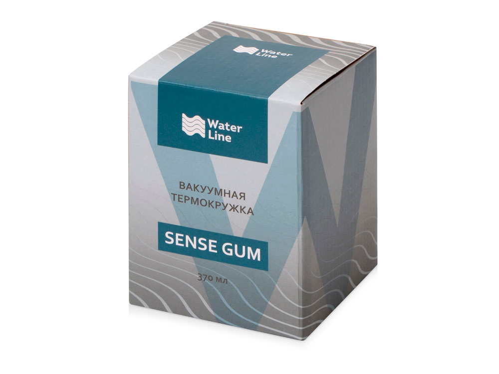 Вакуумная термокружка «Sense Gum», непротекаемая крышка, soft-touch, оранжевый — изображение 7