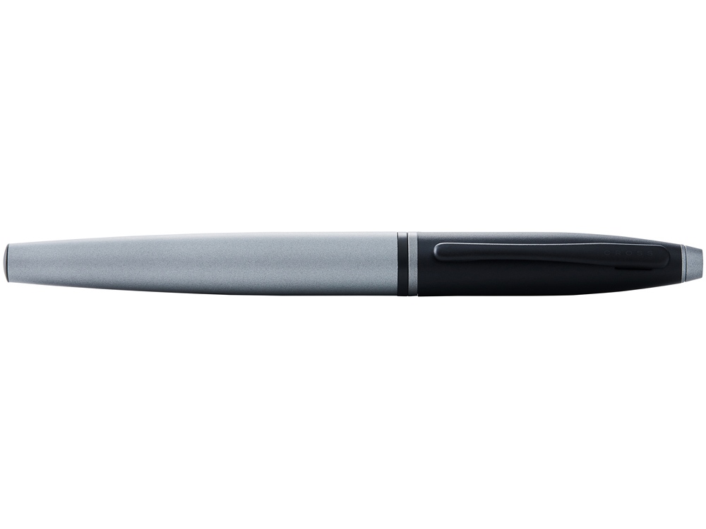 Ручка-роллер «Calais Matte Gray and Black Lacquer», серый/черный — изображение 3