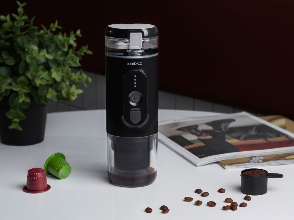 Портативная кофемашина с подогревом «Barista 2», черный — изображение 8