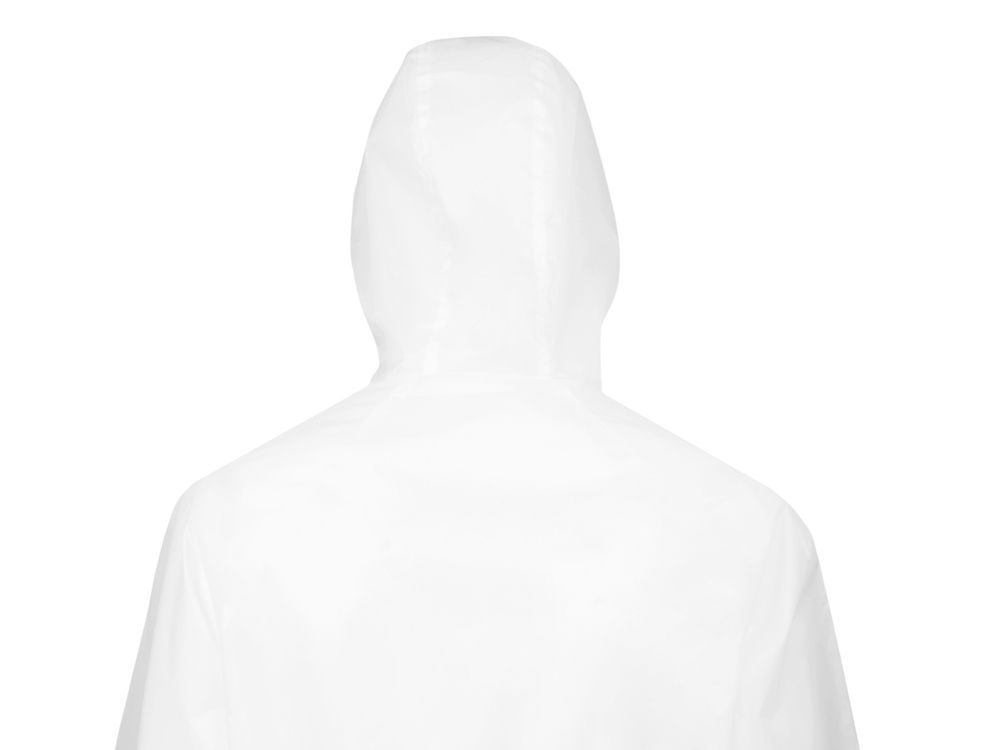 Дождевик «Parka» унисекс, белый — изображение 4
