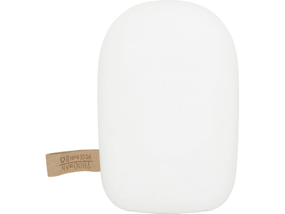 Внешний аккумулятор в форме камня «Stone», 7800 mAh, белый — изображение 4