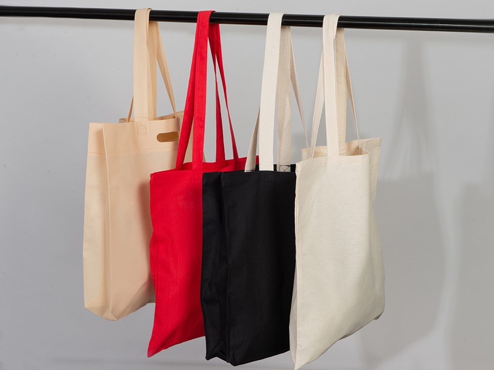 Сумка из хлопка «Carryme 140», 140 г/м2, красный — изображение 7