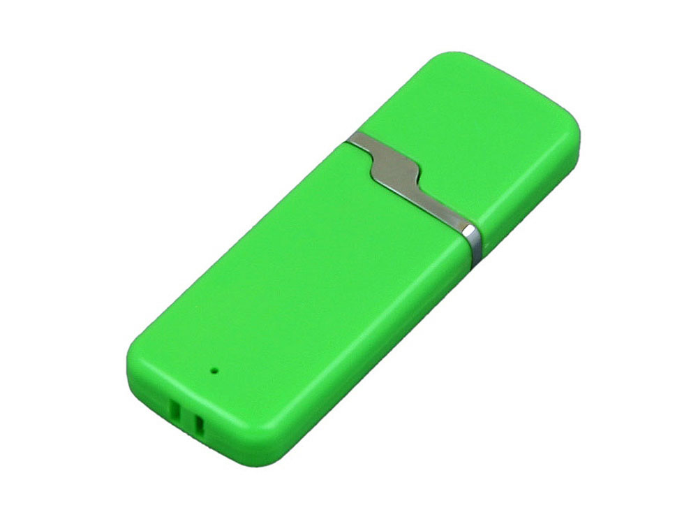 USB 3.0- флешка на 32 Гб с оригинальным колпачком, зеленый