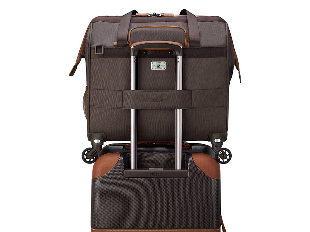 Сумка для перевозки животных на колесах CHATELET AIR 2.0, коричневый — изображение 5