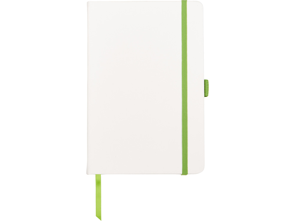 Блокнот A5 «ColorNote White», белый/зеленое яблоко — изображение 2