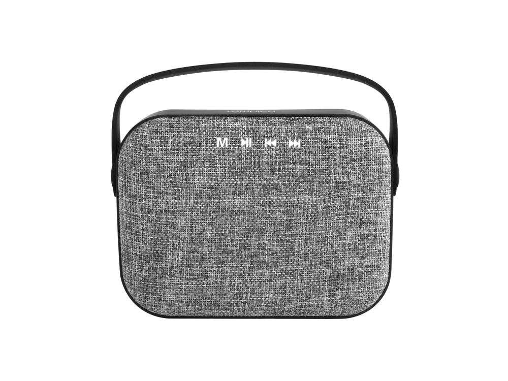 Портативная колонка «Mysound Mia» с логотипом Rombica, серый — изображение 3