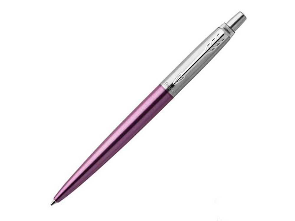 Ручка шариковая Parker Jotter Essential, фиолетовый/серебристый