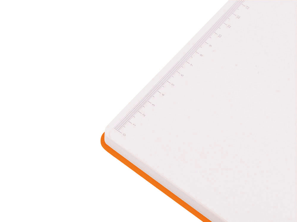 Бизнес-блокнот А5 «C2» soft-touch, оранжевый — изображение 5