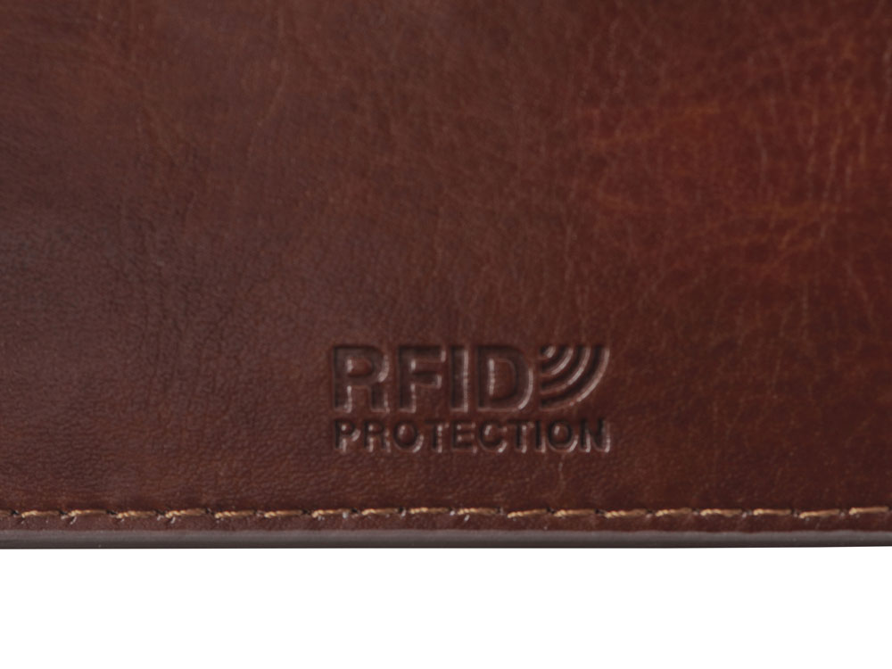 Картхолдер для 6 карт с RFID-защитой «Fabrizio», коричневый — изображение 7