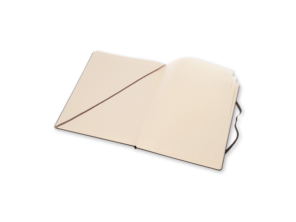 Записная книжка Moleskine Classic, XLarge (в линейку), черный — изображение 4