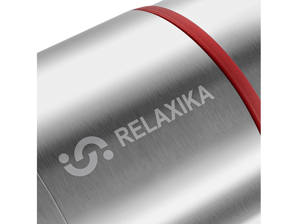 Термос для еды Relaxika «301» в чехле, 700 мл, серебристый — изображение 18
