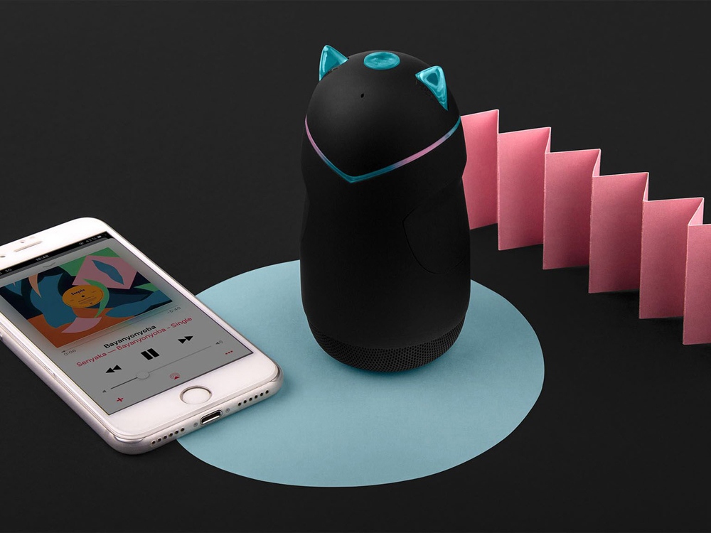 Портативная колонка TWS «Mysound Kitty 1C», черный — изображение 7