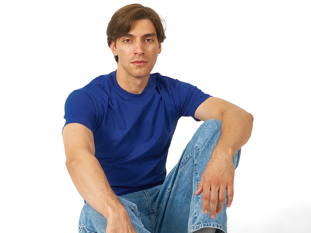 Футболка «HD Fit» мужская, синий классический — изображение 2