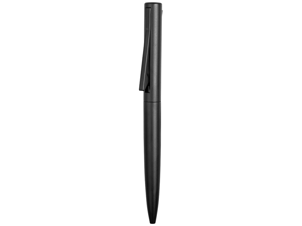 Ручка металлическая шариковая «Bevel», черный — изображение 2