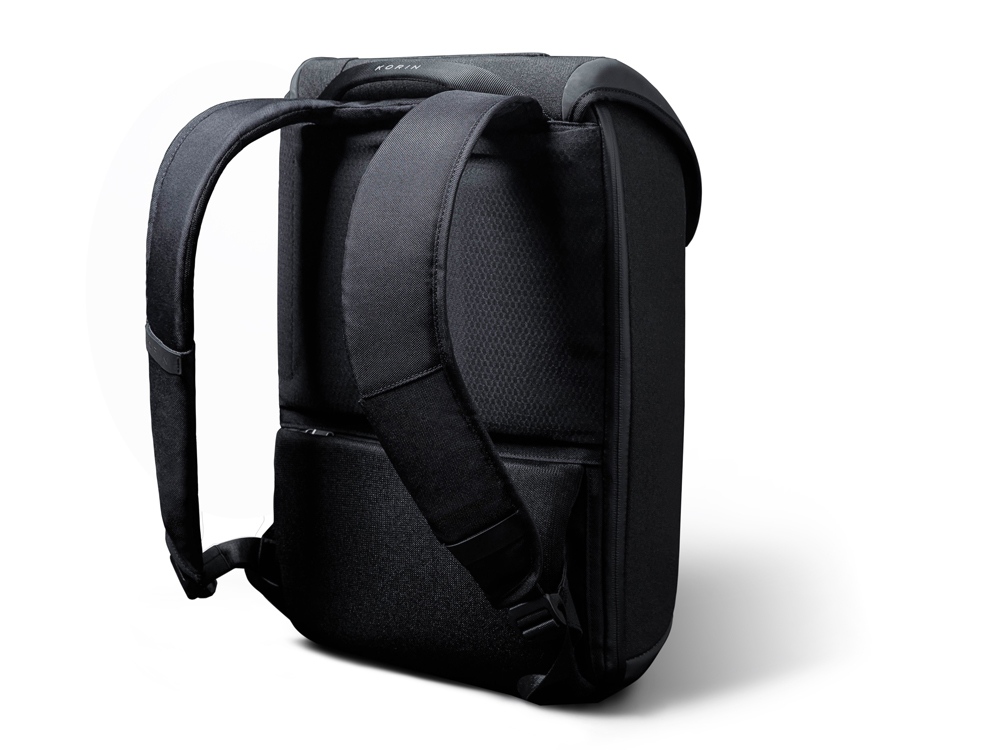 Водостойкий антикражный рюкзак Clickpack для ноутбука 15.6", черный — изображение 4