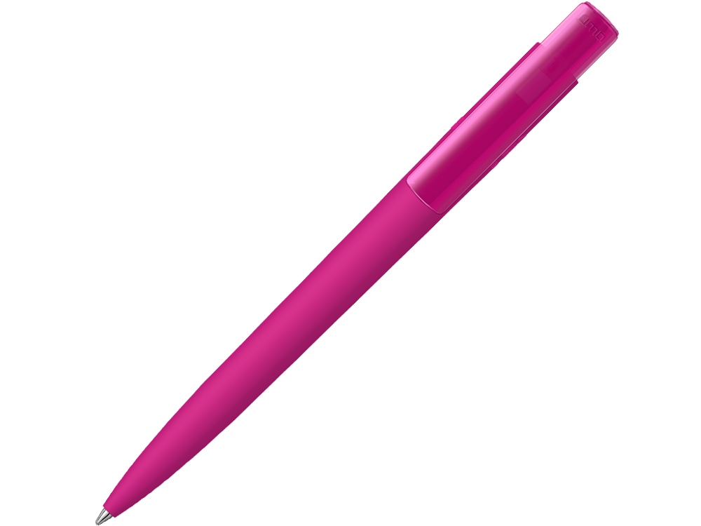 Ручка шариковая «RECYCLED PET PEN PRO K transparent GUM» soft-touch, розовый