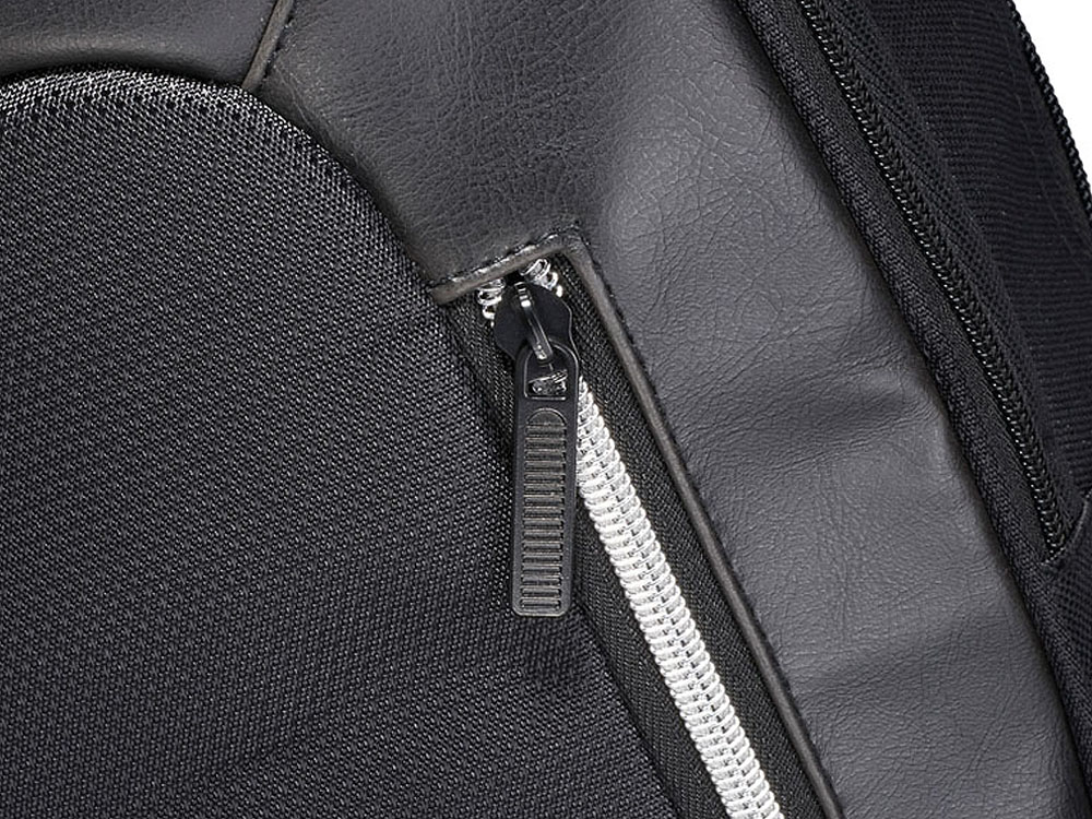 Рюкзак «Ravy» для ноутбука 15.6" с защитой RFID, черный — изображение 3