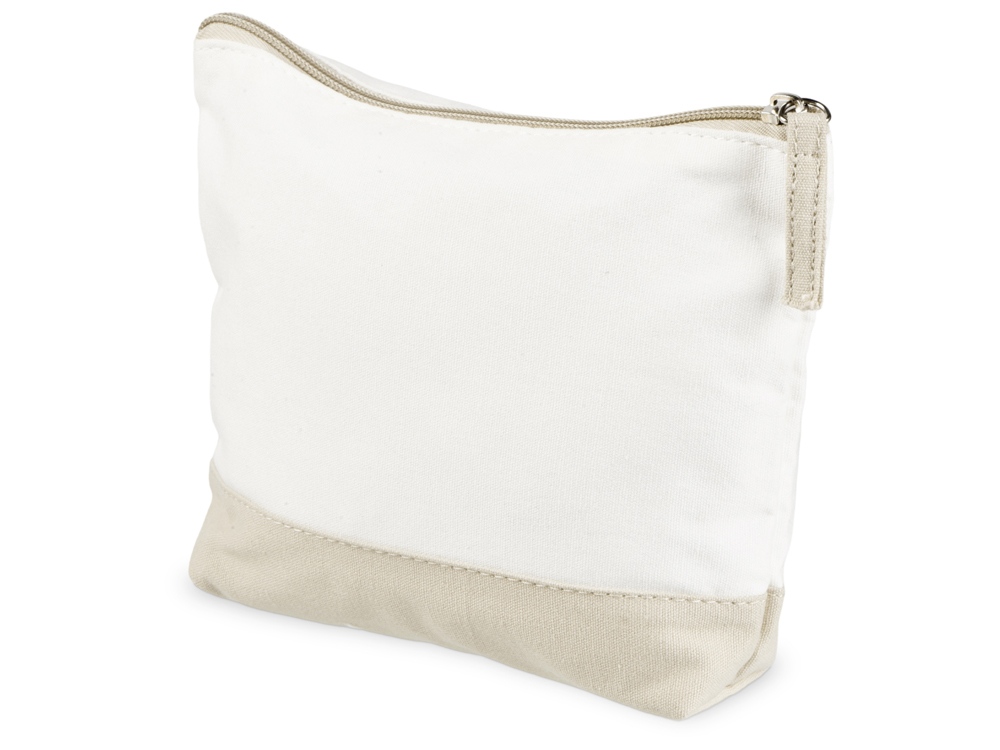 Косметичка хлопковая «Cotton», белый/бежевый