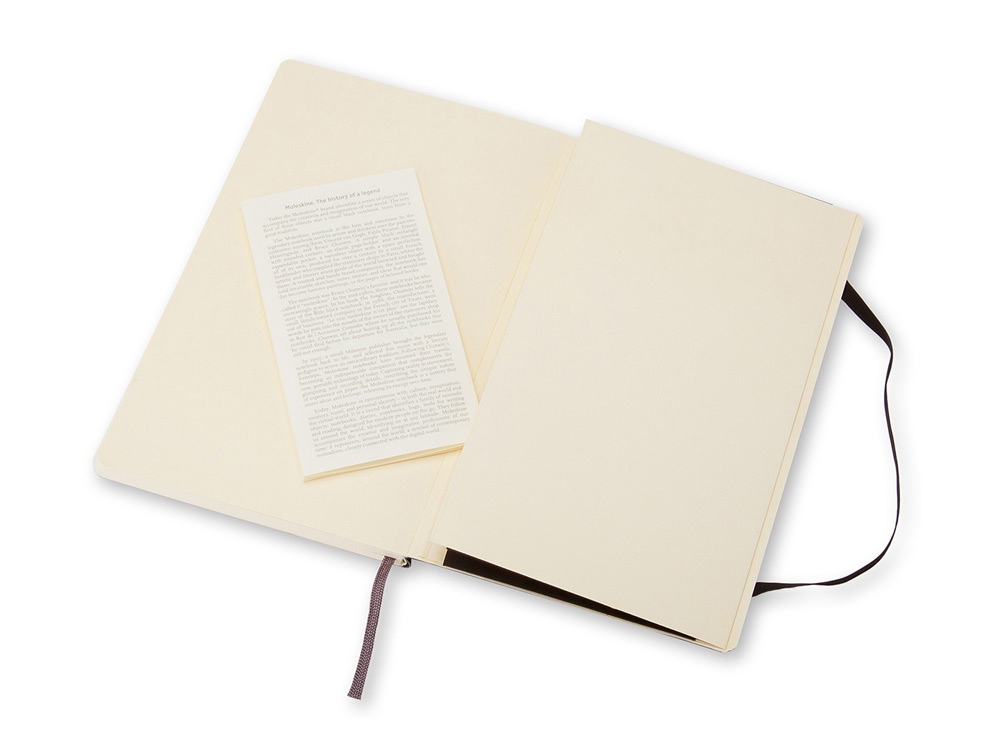 Записная книжка А6 (Pocket) Classic Soft (нелинованный), черный — изображение 4