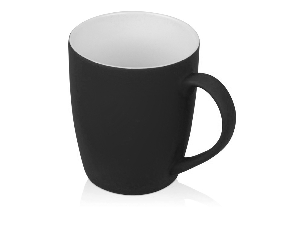 Кружка «C1» soft-touch, черный