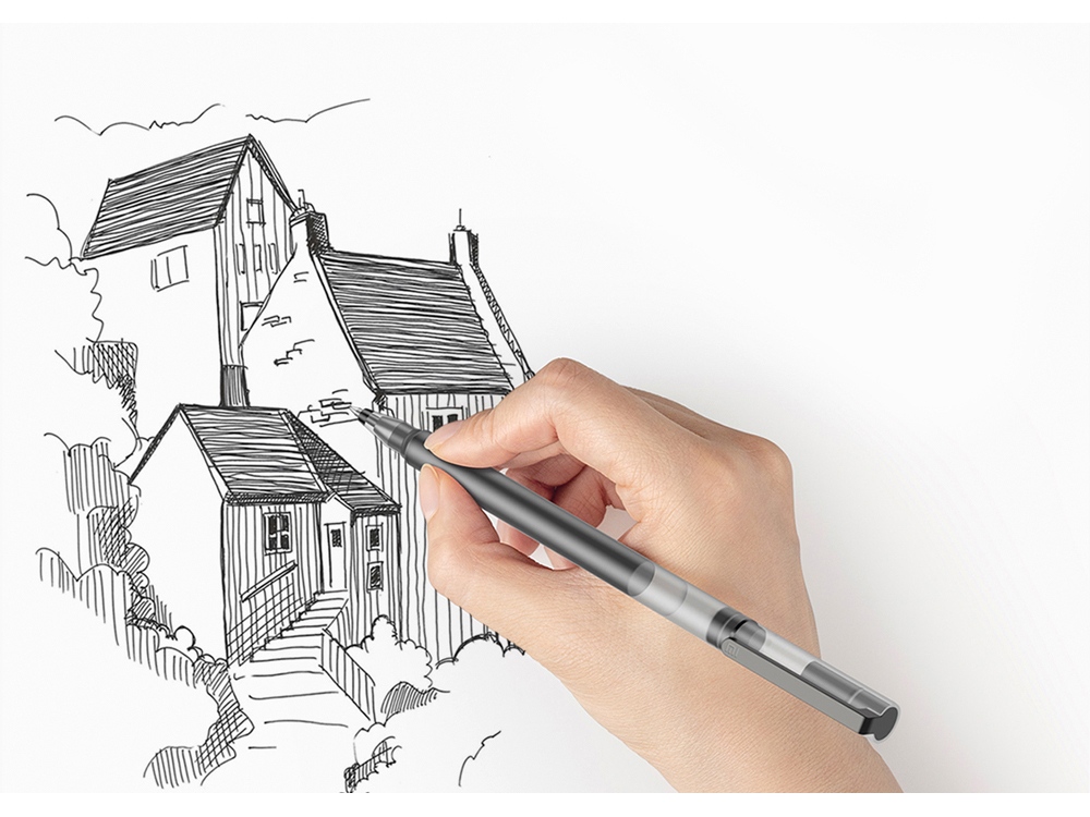 Ручка гелевая «Mi High-capacity Gel Pen», 10 шт., черный матовый — изображение 5