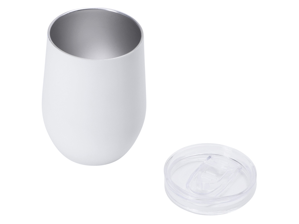 Термокружка «Vacuum mug C1», soft touch, 370 мл, белый — изображение 2