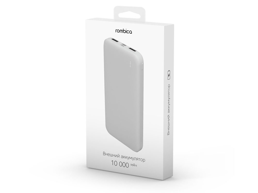 Внешний аккумулятор «NEO P10», 10000 mAh, белый — изображение 4