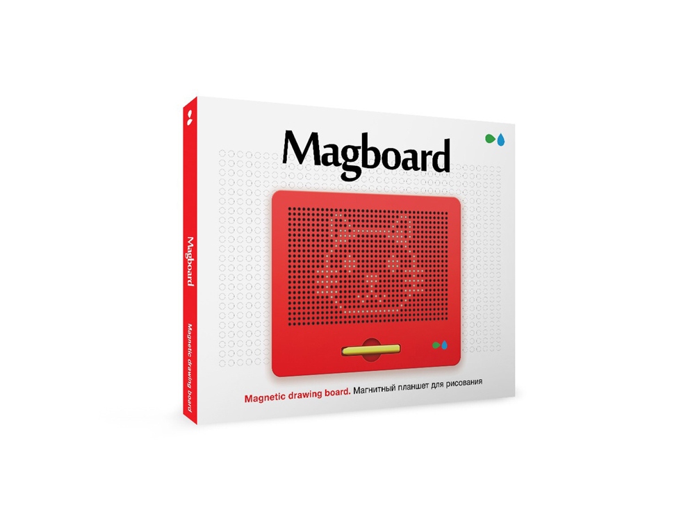 Магнитный планшет для рисования «Magboard», красный — изображение 4