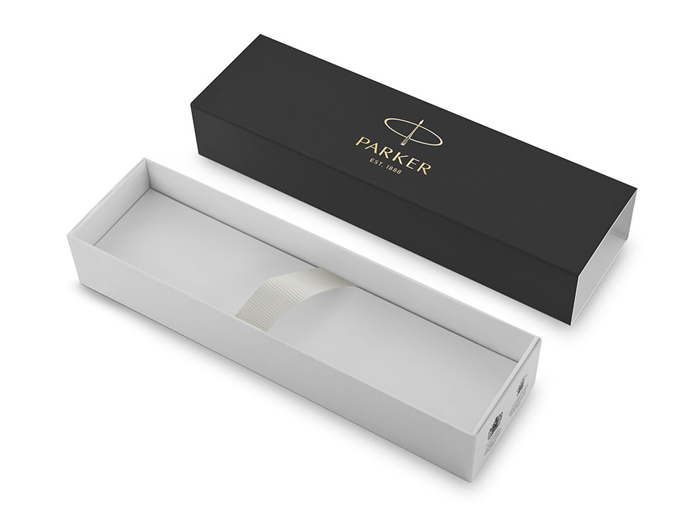 Ручка шариковая Parker «IM Core Dark Espresso Lacque CT», кофейный/серебристый — изображение 4