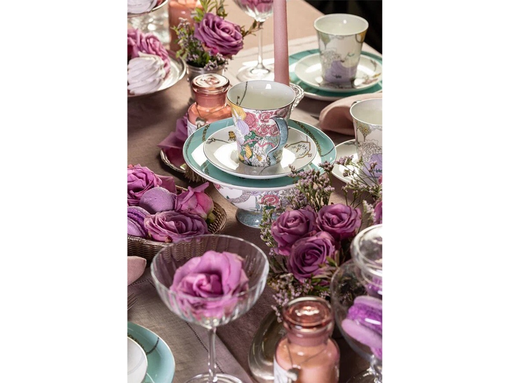 Набор чашка и блюдце «TEA SET ALICE», мультиколор — изображение 17