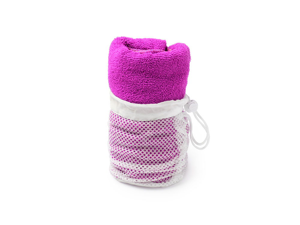 Полотенце из микрофибры KELSEY, фуксия — изображение 4