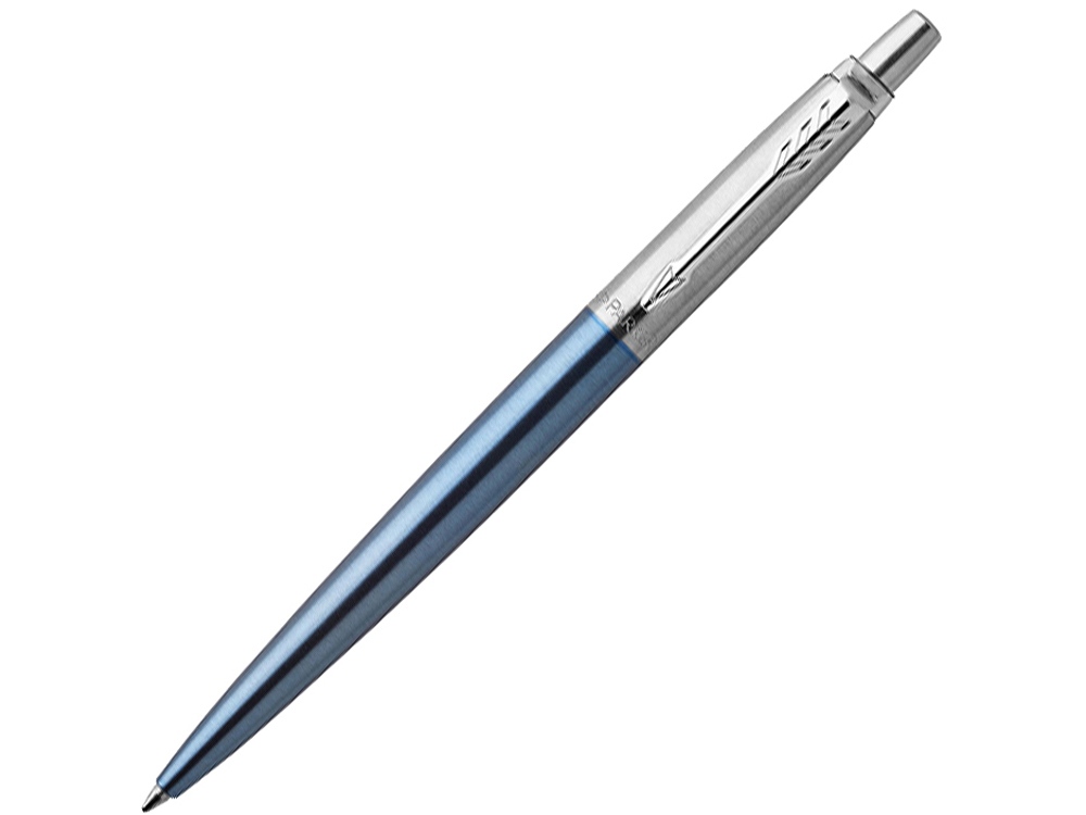 Ручка шариковая Parker Jotter Essential, голубой/серебристый