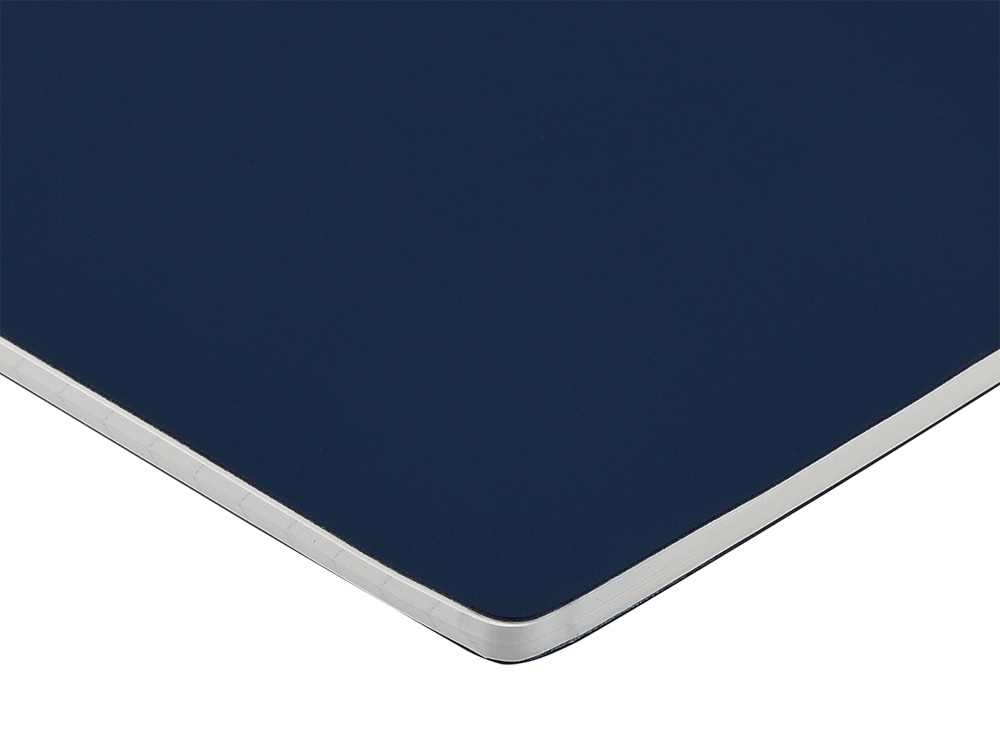 Тетрадь с каменной бумагой А5 «Carrara», темно-синий — изображение 4