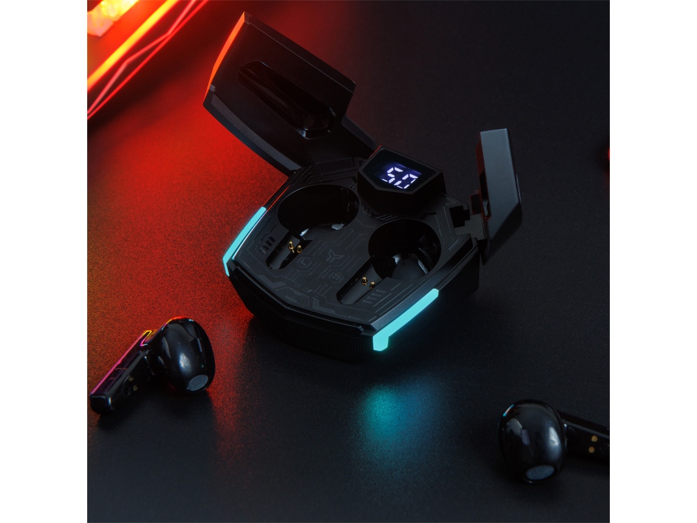 Наушники беспроводные игровые «GTWS-2», черный — изображение 10