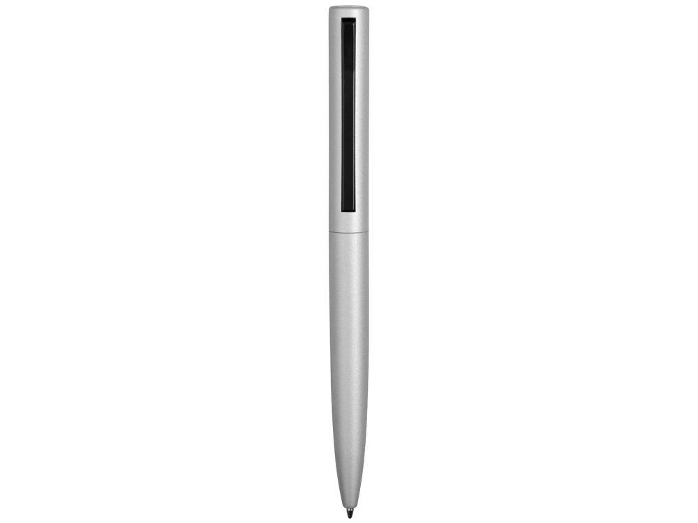 Ручка металлическая шариковая «Bevel», серебристый — изображение 3